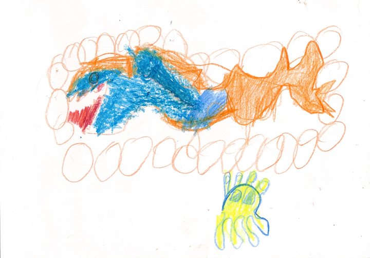 Untitled, by Kevin, 5, drawn in Bogotá, Colombia, 2011